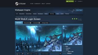 
                            6. Steam Workshop :: WoW WotLK Login Screen