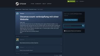 
                            3. Steamaccount verknüpfung mit einer Website :: Deutsches Forum ...