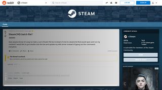 
                            4. SteamCMD batch file? : Steam - Reddit