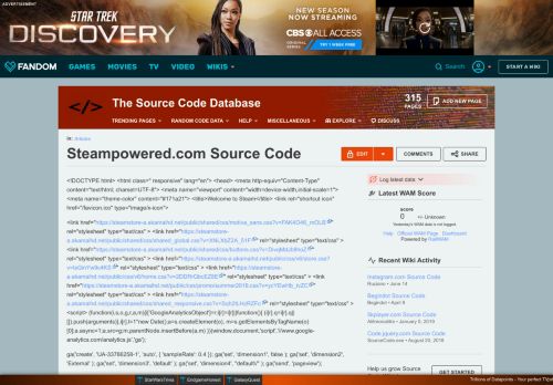 
                            8. Steampowered.com Source Code | Source Code Wikia | FANDOM ...