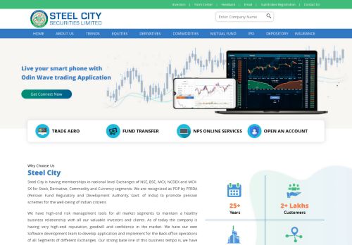 
                            10. STEEL CITY SECURITIES LIMITED.......Confidence As Strong as Steel