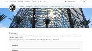 
                            2. Steel Login | American Institute of Steel Construction - AISC