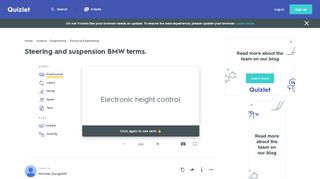 
                            12. Steering and suspension BMW terms. Flashcards | Quizlet