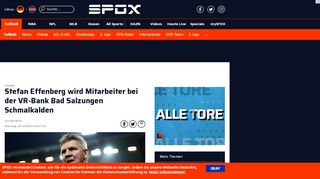 
                            8. Stefan Effenberg wird Mitarbeiter bei der VR-Bank Bad Salzungen ...