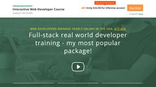 
                            5. Stefan Mischook's Interactive Web Developer Course