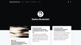 
                            6. Stefan Rudnitzki - EUROPACE behind the scenes
