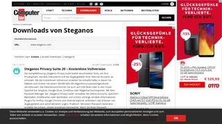 
                            7. Steganos - Downloads und Programme - COMPUTER BILD