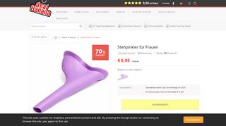 
                            5. Stehpinkler für Frauen Now: € 5,95 - Deal Banana DE | Mit Deal ...