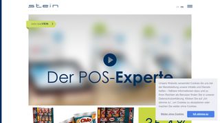
                            3. Stein Promotions: Der POS-Experte | POS-Agentur