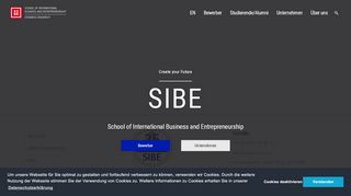 
                            3. Steinbeis School of International Business and Entrepreneurship SIBE