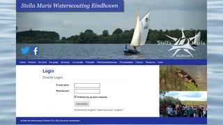 
                            12. Stella Maris Waterscouting Eindhoven - Login