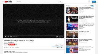 
                            6. Stella Maris's college selected as No.1 college - YouTube