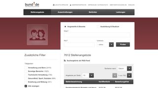 
                            7. Stellen im Ausland - SERVICE.BUND.DE - Stellenangebote ...