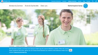 
                            2. Stellen & Karriere | Kantonsspital Aarau