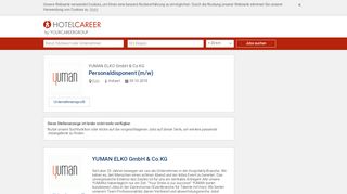 
                            6. Stellenangebot: Personaldisponent in Köln bei YUMAN ELKO GmbH ...