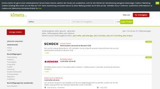 
                            8. Stellenangebote Adhoc Jobs, Jobbörse | KIMETA.DE