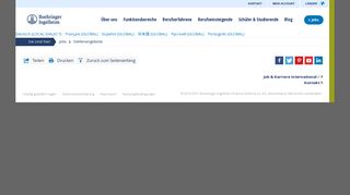 
                            3. Stellenangebote | Boehringer Ingelheim Careers and Job Opportunities