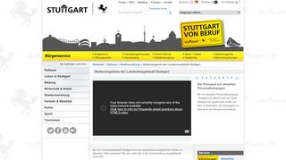 
                            4. Stellenangebote der Landeshauptstadt Stuttgart - Stadt Stuttgart