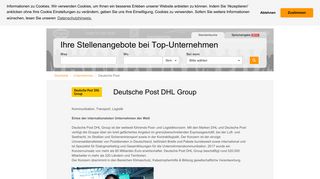 
                            7. Stellenangebote - Deutsche Post | JobStairs.de