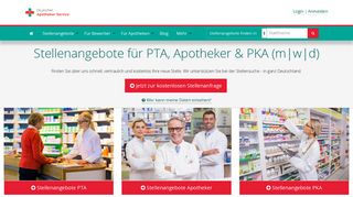 
                            7. Stellenangebote & Jobs für Apotheker / PTA / PKA