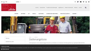 
                            6. Stellenangebote - Linde Hydraulics - hydraulische Pumpen, Motoren ...