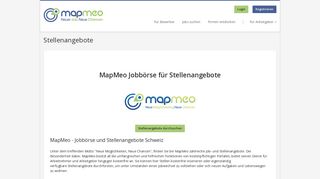 
                            5. Stellenangebote | mapmeo.com