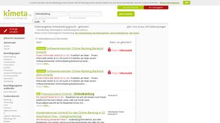 
                            9. Stellenangebote Onlinebanking Jobs, Jobbörse | KIMETA.DE