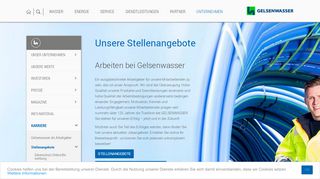 
                            6. Stellenangebote von GELSENWASSER - Gelsenwasser AG
