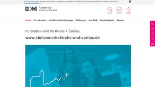 
                            3. Stellenmarkt Kirche + Caritas - DKM Darlehnskasse Münster eG