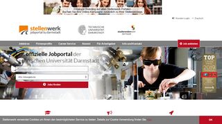 
                            8. Stellenwerk Darmstadt: Darmstadter Jobportal für Studenten