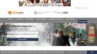 
                            11. Stellenwerk Göttingen: Göttinger Jobportal für Studenten