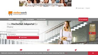 
                            7. Stellenwerk Mainz: Mainzer Jobportal für Studenten