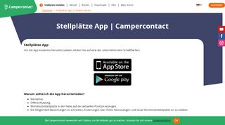 
                            4. Stellplätze App | Campercontact