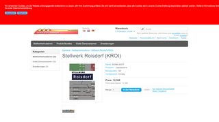 
                            5. Stellwerk Roisdorf (KROI) - Webshop SIGNALSOFT Nederland