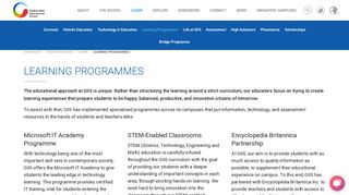 
                            12. STEM Education - Learning Programmes | GIIS SG