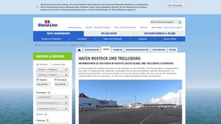 
                            13. Stena Line Hafen Rostock & Trelleborg | Hafeninformation