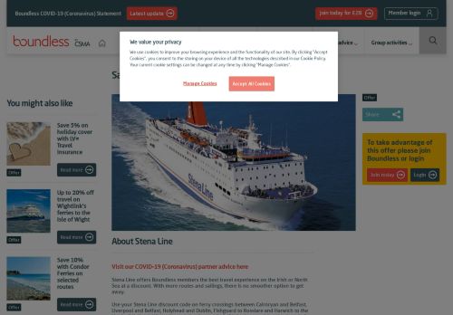 
                            12. Stena Line Offers | Boundless by CSMA