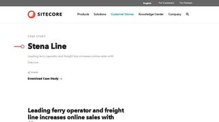 
                            8. Stena Line | Sitecore