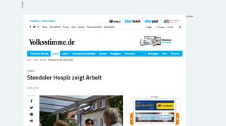 
                            10. Stendaler Hospiz zeigt Arbeit | Volksstimme.de