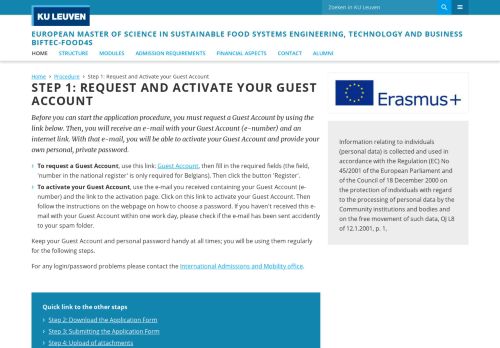 
                            1. Step 1: Request and Activate your Guest Account – European Master ...