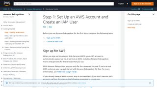 
                            13. Step 1: Set Up an AWS Account and Create an IAM User - Amazon ...