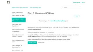 
                            13. Step 2: Create an SSH key – Lamassu Support