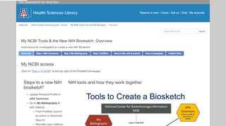 
                            8. Step 2 My Bibliography - My NCBI Tools & the New NIH Biosketch ...