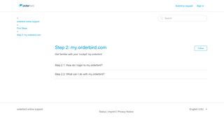 
                            11. Step 2: my.orderbird.com – orderbird online support