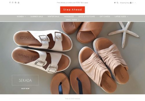 
                            8. Step Ahead: Shoes Online | Women's Shoes | Men's Shoes | Handbags