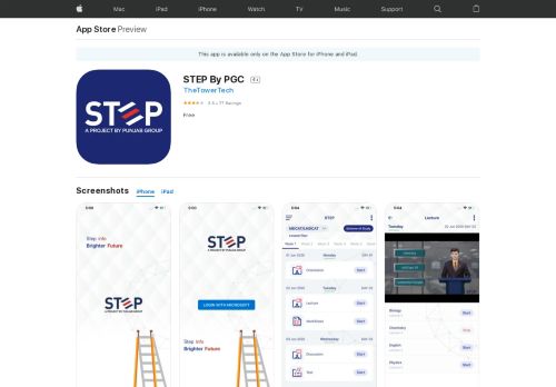 
                            4. STEP By PGC on the App Store - iTunes - Apple