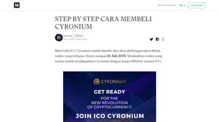 
                            5. STEP BY STEP CARA MEMBELI CYRONIUM – Cyronium – Medium