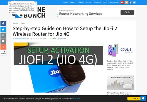 
                            13. Step-by-step Guide on How to Setup the JioFi 2 Wireless Router for ...