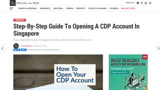 
                            4. Step-By-Step Guide To Opening A CDP Account In Singapore