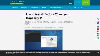 
                            4. Step-by-step: How to install Fedora 25 on your Raspberry Pi ...